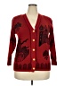 Assorted Brands Red Cardigan Size XXL - photo 1