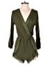 Charlotte Russe 100% Rayon Green Romper Size S - photo 1