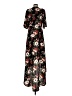 Goldspark Floral Black Casual Dress Size S - photo 2