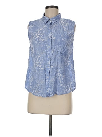 Sonoma Goods for Life Sleeveless Button-Down Shirt (view 1)