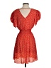 Bailey Blue 100% Polyester Hearts Orange Casual Dress Size S - photo 2