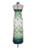 Snap 100% Polyester Tie-dye Blue Casual Dress Size L - photo 2