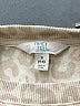 Time and Tru 100% Cotton Animal Print Ivory Pullover Sweater Size S - photo 7