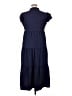 Unbranded 100% Polyester Solid Blue Casual Dress Size XL - photo 2