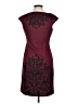 Wisp Graphic Burgundy Cocktail Dress Size 8 - photo 2