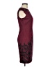 Wisp Graphic Burgundy Cocktail Dress Size 8 - photo 4