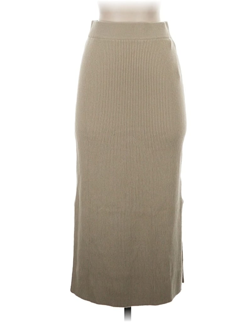 Pre-owned Modern Citizen Casual Skirt In Tan