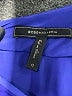 BCBGMAXAZRIA 100% Silk Solid Blue Cocktail Dress Size 0 - photo 7
