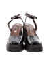 Free People 100% Leather Black Heels Size EU 37 - photo 2