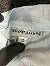 Rampage Blue 3/4 Sleeve Button-Down Shirt Size S - photo 7