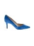 Marc Fisher 100% Leather Blue Heels Size 10 - photo 1