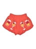 Queen of Sparkles Graphic Orange Shorts Size XS - photo 2