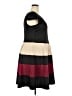 Karin Stevens Color Block Black Casual Dress Size 2X - photo 4