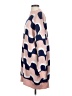 Monki Chevron-herringbone Blue Poncho Size S - photo 5
