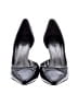 Anne Klein 100% Leather Black Heels Size 10 - photo 2