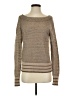 Hinge Tweed Tan Pullover Sweater Size S - photo 1