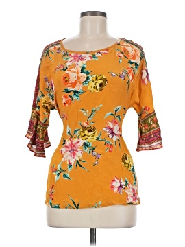 Vineet Bahl 3/4 Sleeve Top