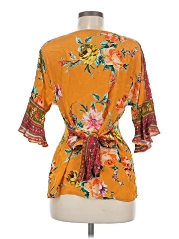 Vineet Bahl 3/4 Sleeve Top (view 2)