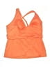 Lands' End Solid Orange Swimsuit Top Size 18 - photo 2
