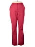 Long Tall Sally Solid Red Casual Pants Size 14 - photo 1