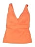 Lands' End Solid Orange Swimsuit Top Size 18 - photo 1
