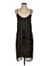 Glam 100% Polyester Graphic Black Cocktail Dress Size S - photo 1
