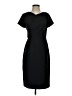 Brooks Brothers 100% Polyester Solid Black Cocktail Dress Size 4 - photo 1