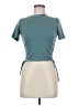 Zara Teal Short Sleeve Turtleneck Size M - photo 1