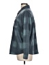 32 Degrees Plaid Teal Long Sleeve Blouse Size L - photo 5