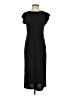Three Dots Solid Black Casual Dress Size XS - photo 1