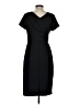 Brooks Brothers 100% Polyester Solid Black Cocktail Dress Size 4 - photo 2