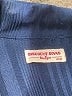 Discount Divas Blue Long Sleeve Blouse Size L - photo 7