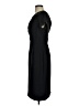 Brooks Brothers 100% Polyester Solid Black Cocktail Dress Size 4 - photo 5