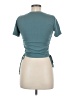 Zara Teal Short Sleeve Turtleneck Size M - photo 2