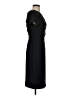 Brooks Brothers 100% Polyester Solid Black Cocktail Dress Size 4 - photo 4