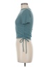 Zara Teal Short Sleeve Turtleneck Size M - photo 5