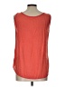 Solitaire Orange Sleeveless Blouse Size L - photo 2