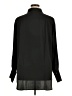 Ann Taylor LOFT Solid Black Long Sleeve Button-Down Shirt Size XL - photo 2