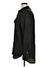 Ann Taylor LOFT Solid Black Long Sleeve Button-Down Shirt Size XL - photo 5