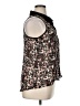 XOXO Black Sleeveless Button-Down Shirt Size XL - photo 4