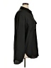 Ann Taylor LOFT Solid Black Long Sleeve Button-Down Shirt Size XL - photo 4