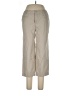 Liz Claiborne Solid Tan Khakis Size 10 - photo 1