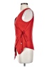 ChicMe Red Sleeveless Blouse Size S - photo 5