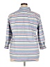 Chaps 100% Cotton Blue Long Sleeve Button-Down Shirt Size 2X - photo 2