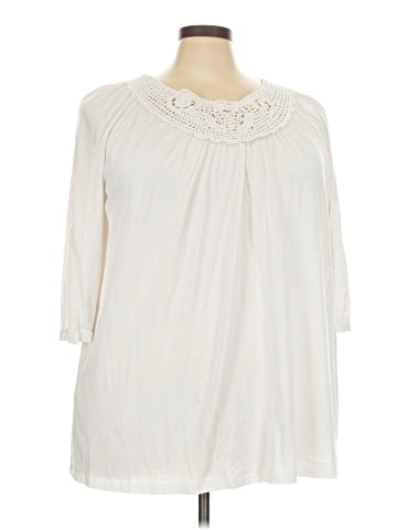 Ellos 3/4 Sleeve Blouse (view 1)
