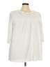 Ellos Solid Ivory 3/4 Sleeve Blouse Size 22 - photo 1