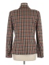 CAbi Plaid Brown Blazer Size M - photo 2