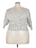 L'Equipe Polka Dots Ivory 3/4 Sleeve Blouse Size 28 - photo 1