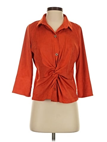 Gretchen Scott Designs 3/4 Sleeve Blouse (view 1)