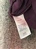 Hinge 100% Viscose Purple 3/4 Sleeve Blouse Size S - photo 8